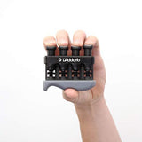D’Addario Varigrip Hand Exerciser–Improve Dexterity and Strength in Fingers, Hands, Forearms- Adjust Tension Per Finger– Simulated Strings Help Develop Calluses- Comfortable Conditioning