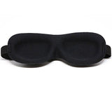 Sleep Mask by Bedtime Bliss - Contoured & Comfortable With Moldex Ear Plug Set. Includes Carry Pouch for Eye Mask and Ear Plugs - Great for Travel, Shift Work & Meditation (Black)