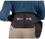 Mueller 64179 Adjustable Back Brace with Removable Pad Fits Waist Size Plus (28"-50" waist), Black