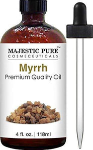 Majestic Pure Myrrh Oil, Premium Quality, 4 fl Oz