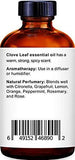 Majestic Pure Clove Essential Oil- Pure and Natural, Therapeutic Grade Clove Oil - 4 Ounces