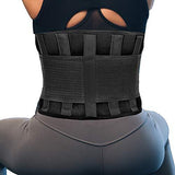 RiptGear Back Brace for Men and Women - Back Pain Relief Support for Lower Back Pain and Hip Pain - Lumbar Severe Back Pain Relief for Herniated Disc and Sciatica (Blue, 3X-Large)