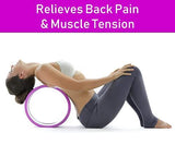 Realign Back Wheel: Back Pain Relief, Foam Roller (Purple/Black)