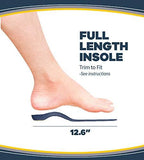 Dr. Scholl's LOWER BACK Pain Relief Orthotics // Clinically Proven Immediate and All-Day Relief of Lower Back Pain (for Men's 8-14, also available for Women's 6-10)