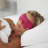 Sleep Mask by Bedtime Bliss - Contoured & Comfortable With Moldex Ear Plug Set. Includes Carry Pouch for Eye Mask and Ear Plugs - Great for Travel, Shift Work & Meditation (Black)