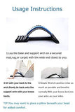 Multi-Level Back Stretching Device,Back Massager Lumbar Support Stretcher Spinal Pain Relieve Back Pain Muscle Pain Relief