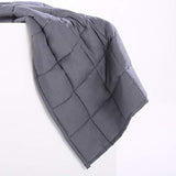 Isilila Glass Weighted Blanket 36" x 48" 5 lbs - Heavy Blanket 100% Cotton Material Provide Comfortable Sleep Quality for Kids (Gray, 36"x48", 5 lbs)