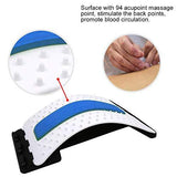 SUNANTH Back Stretcher, Lumbar Stretching Device with 3Adjustable Settings for Upper and Lower Back Pain Relief, Spinal Pain Relieve,Herniated Disc, Spinal Stenosis