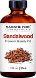 Majestic Pure Sandalwood Oil - Premium Quality Fragrance Oil - 1 fl oz