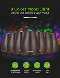 InnoGear Upgraded Version Aromatherapy Essential Oil Diffuser Ultrasonic Diffusers Cool Mist Humidifier with 7 Colors LED Lights and Waterless Auto Shut-off for Home Office Bedroom Room