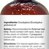 Majestic Pure Eucalyptus Essential Oil, Pure and Natural with Therapeutic Grade, Premium Quality Eucalyptus Oil, 4 Ounces