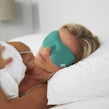 Sleep Mask by Bedtime Bliss - Contoured & Comfortable With Moldex Ear Plug Set. Includes Carry Pouch for Eye Mask and Ear Plugs - Great for Travel, Shift Work & Meditation (Black)