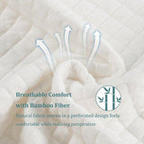 EPABO Contour Memory Foam Pillow Orthopedic Sleeping Pillows, Ergonomic Cervical Pillow for Neck Pain - for Side Sleepers, Back and Stomach Sleepers, Free Pillowcase Included (Firm & Queen Size)