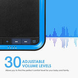 White Noise Machine, AVANTEK Sound Machine for Sleeping, 20 Non-Looping Soothing Sounds with High Quality Speaker & Memory Function, 30 Levels of Volume and 7 Timer Settings