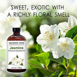 Majestic Pure Jasmine Fragrance Oil, Premium Quality, 4 fl. oz.