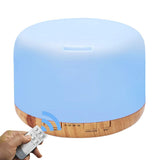 COSSCCI Aromatherapy Essential Oil Diffuser Humidifier, 500ML Ultrasonic Cool Air Mist Humidifier with Remote Control, Auto Shut-Off, Timers Setting for Baby Bedroom Home Office Large Room