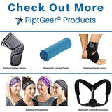 RiptGear Back Brace for Men and Women - Back Pain Relief Support for Lower Back Pain and Hip Pain - Lumbar Severe Back Pain Relief for Herniated Disc and Sciatica (Blue, 3X-Large)