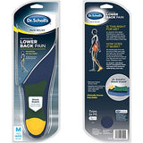 Dr. Scholl's LOWER BACK Pain Relief Orthotics // Clinically Proven Immediate and All-Day Relief of Lower Back Pain (for Men's 8-14, also available for Women's 6-10)