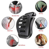 Elevtab Back Stretching Device - 14 Massage Points and 3 Adjustable Height Settings - Lower and Upper Back Pain Relief Relax Mate Spine Pain Relief Chiropractic(Black)