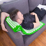 ProsourceFit Acupressure Mat and Pillow Set for Back/Neck Pain Relief and Muscle Relaxation