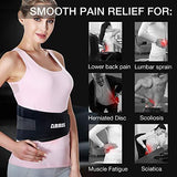 Ice Pack for Back Pain Relief/Cold Lower Back Brace w/Gel Pack for Lower Back Injuries, Sciatica, Coccyx, Scoliosis Herniated Disc - Adjustable Lumbar Support w/Hot Cold Therapy Wrap for Men Women