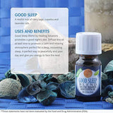 Good Sleep Essential Oil Blend - 100% Pure Therapeutic Grade Good Sleep Blend Oil - 10ml