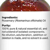 Majestic Pure Rosemary Essential Oil - Pure and Natural Aromatherapy Oil - Therapeutic Grade, 4 fl. oz.