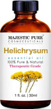 MAJESTIC PURE Helichrysum Oil, Highest Quality Therapeutic Grade Essential Oil, 1 fl oz