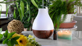 MAJESTIC PURE Essential Oil Diffuser - Advanced Aroma Diffuser with Strong Mist Output - Best Ultrasonic, Wider Area, Cool Mist Humidifier, Longer Run Times, BPA Safe and Automatic Safety Features