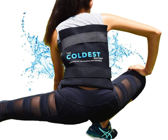 The Coldest Ice Pack Large Flexible Gel Ice Pack and Wrap with Elastic Straps Specific for Cold Therapy - Ice Pack for Back Leg Sprains, Muscle Pain, Flexi Bruises, Injuries - 11