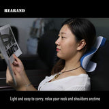 REARAND Neck and Shoulder Relaxer Neck Pain Relief and Support Shoulder Relaxer Massage Traction Pillow Chiropractic Pillow for Pain Relief Management and Cervical Spine Alignment