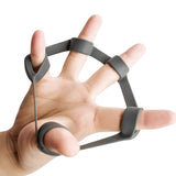 Airisland Finger Stretcher Hand Resistance Bands Hand Extensor Exerciser Finger Grip Strengthener Strength Trainer Gripper Set for Arthritis Carpal Tunnel Exercise Guitar and Rock Climbing 3pcs