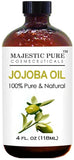 Majestic Pure Jojoba Oil for Hair and Skin, 4 fl. oz.