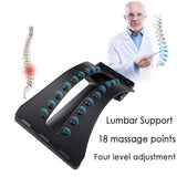 Magic Back Stretcher Lumbar Support Device - Back Pain Relief - 4 Adjustable Settings for Back Stretcher Device