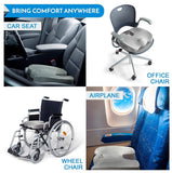 ComfiLife Gel Enhanced Seat Cushion - Non-Slip Orthopedic Gel & Memory Foam Coccyx Cushion for Tailbone Pain - Office Chair Car Seat Cushion - Sciatica & Back Pain Relief