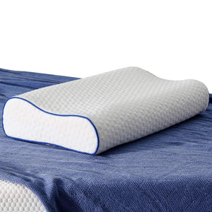 Molblly Memory Foam Pillow, Iyee Nature Adjustable Bed Queen Pillows for Sleeping, CertiPUR-US Approved, Adjustable Height Neck Cervical Pillow for Side/Back/Stomach Sleepers