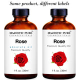 Majestic Pure Rose Oil, Premium Quality Fragrance Oil 1 Ounces