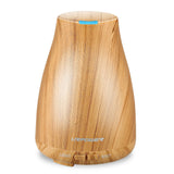 URPOWER 2nd Version Essential Oil Diffuser Aroma Essential Oil Cool Mist Humidifier with Adjustable Mist Mode,Waterless Auto Shut-Off and 7 Color LED Lights Changing for Home (White)
