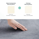 XXX-Large Electric Heating Pad for Neck and Shoulders, Heating Pad for Back Pain with Auto Off, ETL Certified, FDA Registered, 6 Temperature Settings, Fast Heating, 25" x 32", Dark Gray