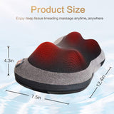 Papillon Back Massager with Heat,Shiatsu Back and Neck Massager with Deep Tissue Kneading,Electric Back Massage Pillow for Back,Neck,Shoulders,Legs, Foot,Body Muscle Pain Relief,Use at Home,Car,Office