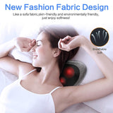 Papillon Back Massager with Heat,Shiatsu Back and Neck Massager with Deep Tissue Kneading,Electric Back Massage Pillow for Back,Neck,Shoulders,Legs, Foot,Body Muscle Pain Relief,Use at Home,Car,Office