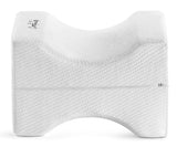 ComfiLife Orthopedic Knee Pillow for Sciatica Relief, Back Pain, Leg Pain, Pregnancy, Hip and Joint Pain - Memory Foam Wedge Contour