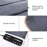 Massage Mat with 10 Vibrating Motors and 4 Therapy Heating pad Full Body Massager Cushion for Relieving Back Lumbar Leg Pain SL-363 Snailax