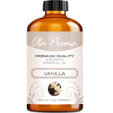 Ola Prima 4oz - Premium Quality Vanilla Essential Oil (4 Ounce Bottle) Therapeutic Grade Vanilla Oil