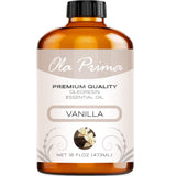 Ola Prima 4oz - Premium Quality Vanilla Essential Oil (4 Ounce Bottle) Therapeutic Grade Vanilla Oil